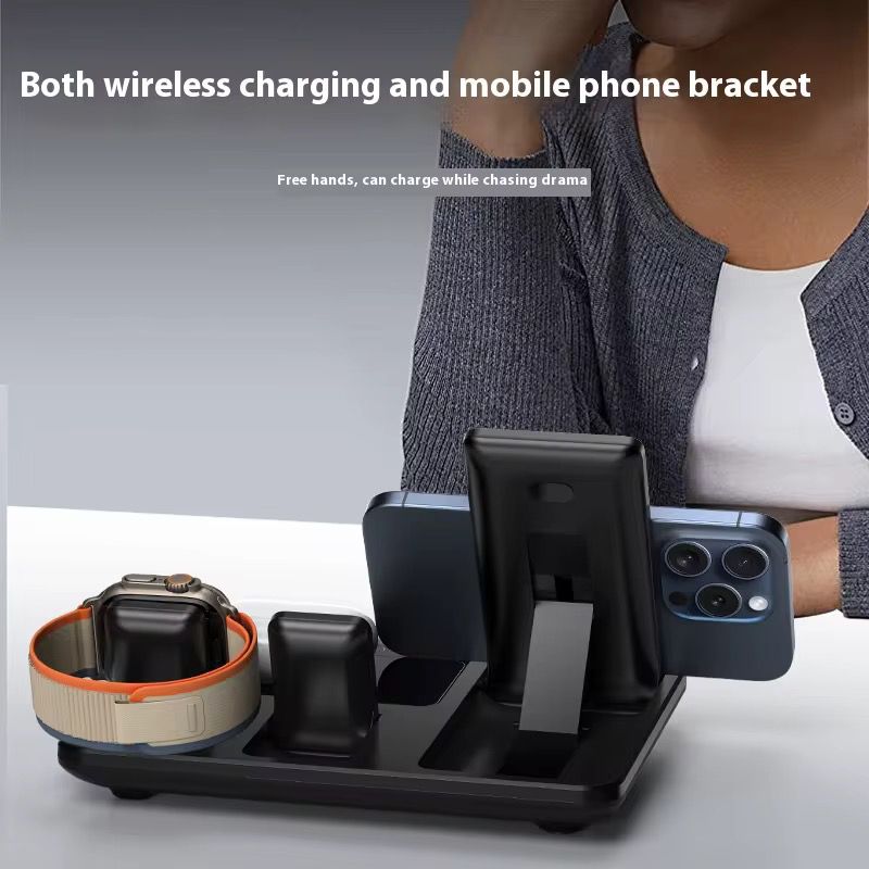 4-in-1 Wireless Fast Charger – All-in-One MagSafe Fast Charging Station - Image 5